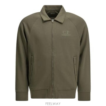 26FW 씨피 컴퍼니 긴팔 티셔츠 21CMSS027A005086W356 Green