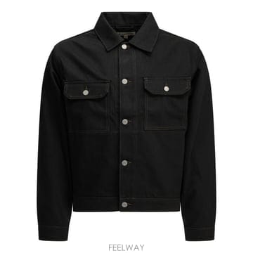 26FW 스투시 자켓 1159801346 RAW BLACK CONTRAST STITCH