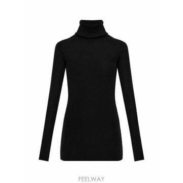 26FW 릭 오웬스 스웨터 RP02F5614RIBM 09 BLACK