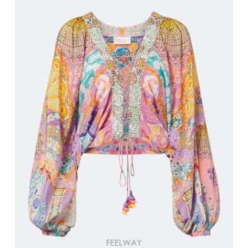 | Other Brand | 26 FW Camilla �Ӻ����õ� ���̽��� ��ũ ����콺 TP58030336626 FW Camilla �Ӻ����õ� ���̽��� ��ũ ����콺 TP5803