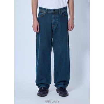 26 FW 스톤아일랜드 남성 다섯 개의 포켓이 있는 와이드 레그 데님 진 L2S14J100006 S0J40 