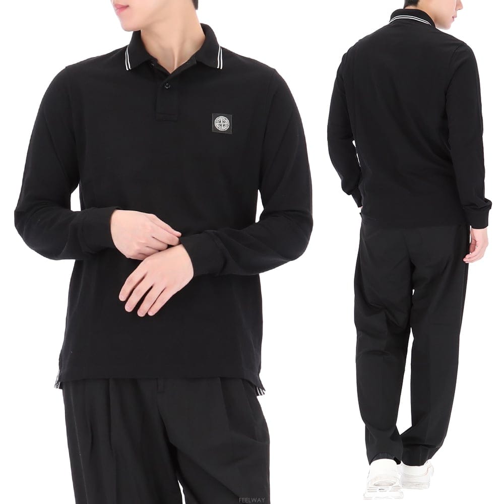 Stone Island ������ 26FW ������Ϸ��� �ΰ� ��ġ ���� Ƽ���� 2200012 S0018 V0029������ 26FW ������Ϸ��� �ΰ� ��ġ ���� Ƽ���� 2200012
