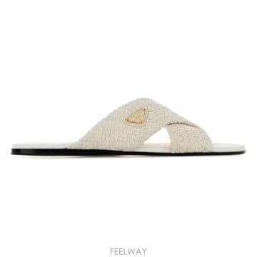 26 FW 프라다 우븐 슬라이드 슬리퍼 F097W 1XX805F005034