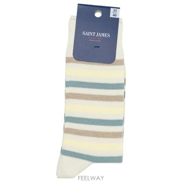[V90]세인트제임스 1195HCECUME AUBE 여성 양말 삭스 스타킹 Socks