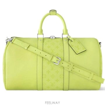 26 FW 루이비통 Keepall 키폴 반들리에 45 모노그램 코팅 캔버스 캐빈 숄더백