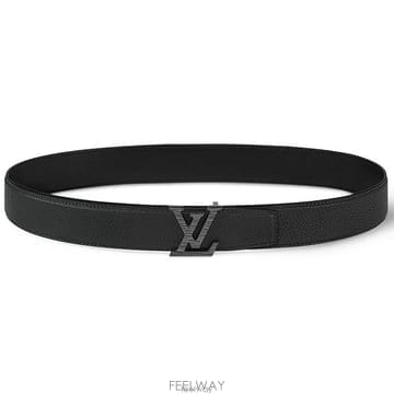 26 FW 루이비통 LV Heritage 헤리티지 35mm 리버서블 벨트 다크그레이