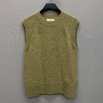 아미 로고 자수 베스트 (니트 조끼) ( 95 )