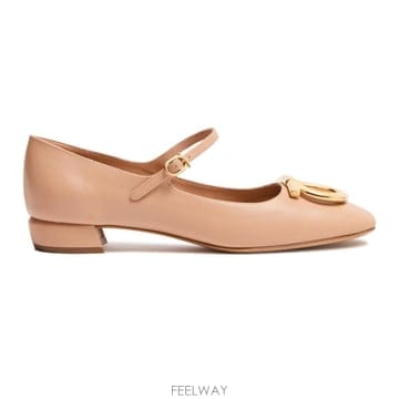 Ferragamo ���Ϲ߼� ��󰡸� Maxi Gancini Mary Janes���Ϲ߼� ��󰡸� Maxi Gancini Mary Janes