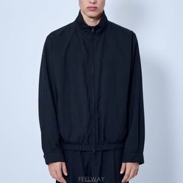 26 FW 아워레가시 Casino 하이 칼라 집업 자켓 블랙 M4261CJB