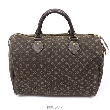 Louis Vuitton(루이비통) M95224 모노그램 미니린 캔버스 스피디 30 토트백