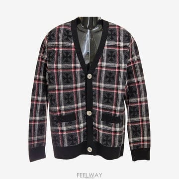 [어포드] 크롬하츠 CH로고 캐시미어 가디건 M사이즈 YMSEUVV7