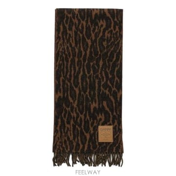 26FW 가니 머플러 스카프 B3020243 ZZB BROWN