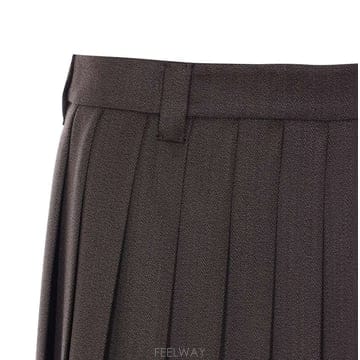 26 S/S 미우미우 로고 플리트 스커트 MG2348/180RF032 B0011893892