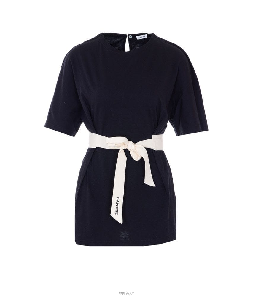 Lanvin 26 S/S ���� ��Ʈ Ƽ���� �� ��ư & ��ũ TS0020/J055 B001195649826 S/S ���� ��Ʈ Ƽ���� �� ��ư & ��ũ TS0020/J055 B00