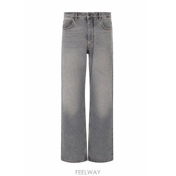 26 F/W 오프화이트 하프 애로우 디아고날 릴렉스 진 OMYA18J B0012325387