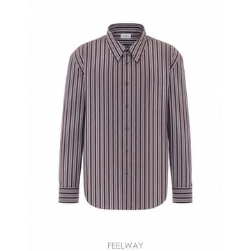 26 F/W 생로랑 스트라이프 코튼 포플린 셔츠 867719/Y2O1 B0012325388