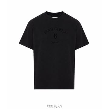 26 F/W MM6 메종 마르지엘라 MARGIELA 6 프린트 티셔츠 B0012325406