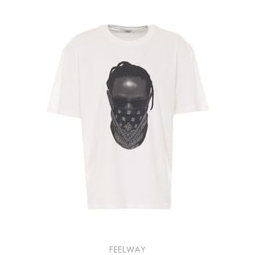 26 S/S 이놈어닛 CWY 마스크 프린트 티셔츠 NUS26278/0 B0011982973