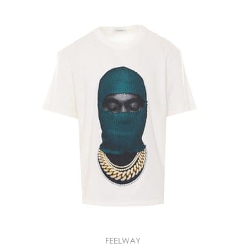 26 S/S 이놈어닛 그린 마스크 티셔츠 NUS26234/081 B0011982990