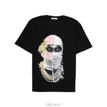 26 S/S 이놈어닛 뉴스페이퍼 마스크 티셔츠 NUS26295_009 B0041965077