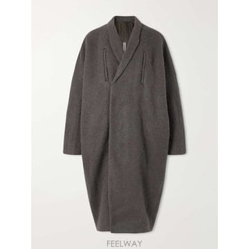 릭오웬스 POIRET 알파카 & 울블렌드 코트 RR02F4986 W B0082325506