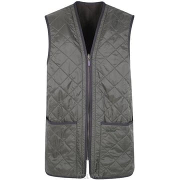 26FW 바버 폴라퀼트 지퍼인 라이너 MLI0002 MLI 099 OL91 OLIVE