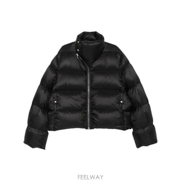 26FW 릭 오웬스 타워 터틀 다운 재킷 RU02F4797 NPD309 BLACK