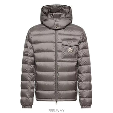 26FW 몽클레어 베리스 후드 쇼트 다운 자켓 L20911A00004 599Q093B GREY