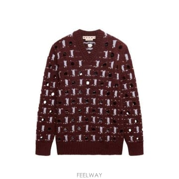 Marni 26FW ������ ������ CVMG0162Q0UFZ421 SQM40 RAISIN26FW ������ ������ CVMG0162Q0UFZ421 SQM40 RAISIN