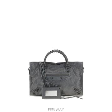 26FW 발렌시아가 르 시티 백 865760 2ACFH 1251 BLACK