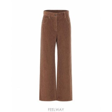 26 F/W 브루넬로 쿠치넬리 벨벳 스트레이트 팬츠 WITH MONI B0012325451