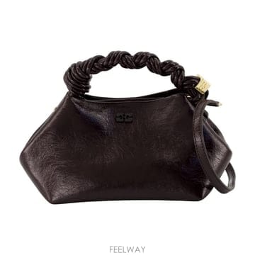 26 F/W 가니 BOU 스몰 지갑 GANNI 신세틱 브라운 C210 B0732297506