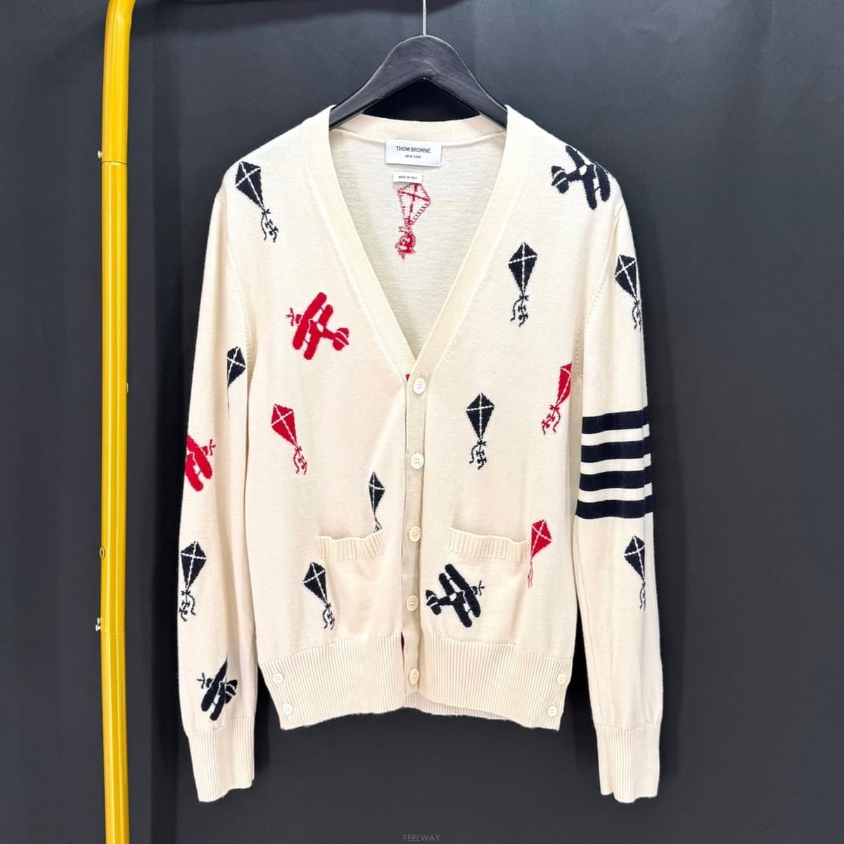 Thom Browne [2������] ����� ��ī�� ������ �缱���� ����� (MKC380B)[2������] ����� ��ī�� ������ �缱���� ����� (MKC3