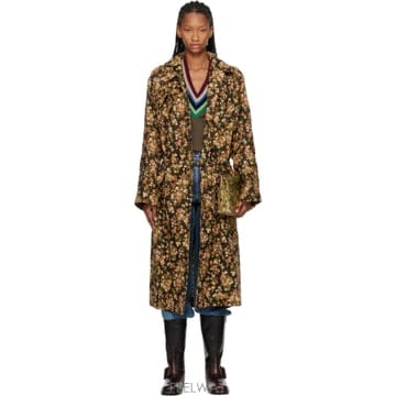 Dries Van Noten 26 FW �帮���ݳ�ư ��Ƽ�÷� ���������� �÷η� ��Ʈ 262358F05900626 FW �帮���ݳ�ư ��Ƽ�÷� ���������� �÷η� ��Ʈ 262