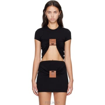 Jean Paul Gaultier 26 FW �������쿡 ���� �� ���� �� ���̺� Ƽ���� 262808F11000426 FW �������쿡 ���� �� ���� �� ���̺� Ƽ���� 26280