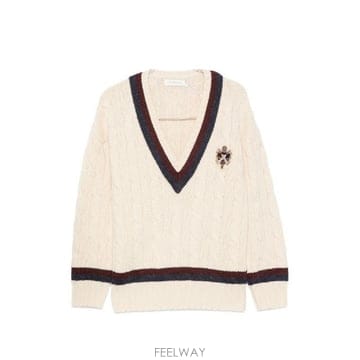 Zimmermann �׶�����Ÿ �ؿ� ���Ӹ� ���� VALIANT WOOL V NECKED JUMPER 9271TF261NAT�׶�����Ÿ �ؿ� ���Ӹ� ���� VALIANT WOOL V NECKED JUMP