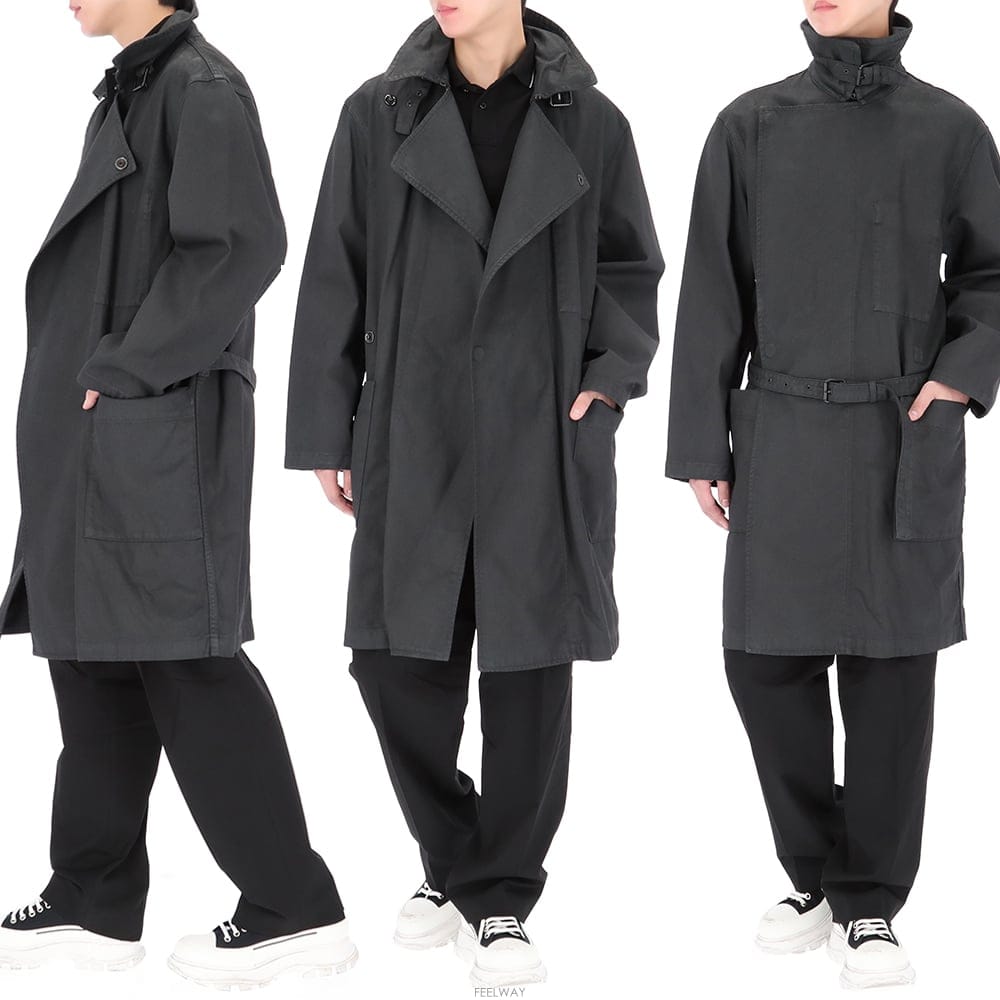 Lemaire ������ 25FW ���޸� �ν��� ��ư ��Ƽ�� ��Ʈ CO1128 LD1059 BK996������ 25FW ���޸� �ν��� ��ư ��Ƽ�� ��Ʈ CO1128 LD10