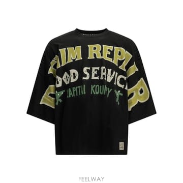 KAPITAL [V90]KAPITAL K2606SC220BLACK ���� Ƽ���� ���� ����Ƽ Huge T Denim Repa[V90]KAPITAL K2606SC220BLACK ���� Ƽ���� ���� ����Ƽ H