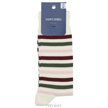 [V90]세인트제임스 1195ECUME LAND 여성 양말 삭스 스타킹 Socks