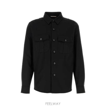 | Other Brand | [X45]CANALI AR0347231019 101 ���� ���� ���� ���� ���� Black wool shirt[X45]CANALI AR0347231019 101 ���� ���� ���� ���� ���� 