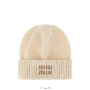 Miu Miu [X45]�̿�̿� 5HC3782CQD F0009 ���� ���� ��Ŷ�� ��� ĸ Ivory mohair blend[X45]�̿�̿� 5HC3782CQD F0009 ���� ���� ��Ŷ�� ��� 
