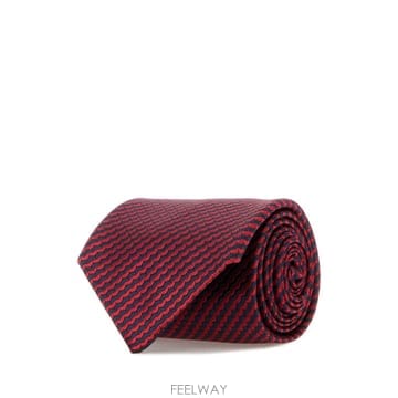 Brioni [X45]�긮���� O61D00OD427 6440 ���� ��Ÿ�� ��Ÿ�� Embroidered silk tie[X45]�긮���� O61D00OD427 6440 ���� ��Ÿ�� ��Ÿ�� Embr