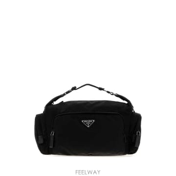 PRADA [X45]����� 2VH2132DMG F0002 ���� ��Ʈ�� ���۹� ũ�ν��� Black Re Nylon han[X45]����� 2VH2132DMG F0002 ���� ��Ʈ�� ���۹� ũ�ν�