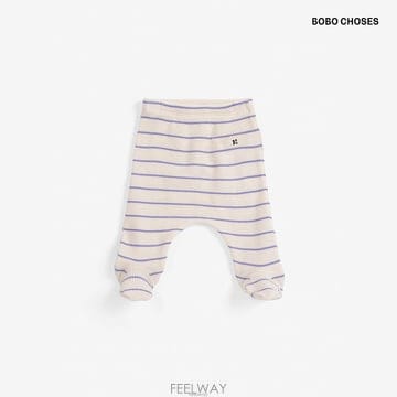 보보쇼즈 26FW Made in Spain 베이비 stripes footed 레깅스바지 B226AB016