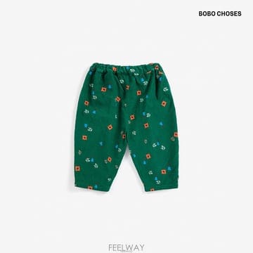 보보쇼즈 26FW Made in Spain 베이비 Blossom 올오버 코듀로이 바지 B226AB106