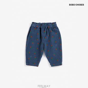 보보쇼즈 26FW Made in Spain 베이비 Stamp Bloom 올오버 코듀로이 바지 B226AB076