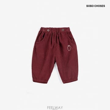 보보쇼즈 26FW Made in Spain 베이비 Curious Owl 코듀로이 바지 B226AB107