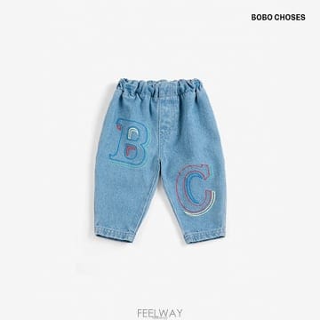 보보쇼즈 26FW Made in Spain 베이비 BC 엠보스 데님바지 B226AB100
