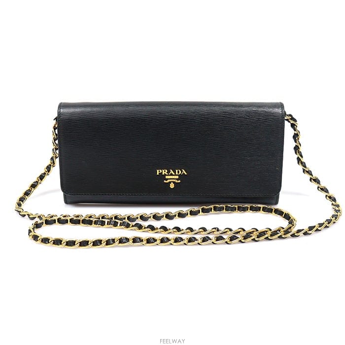 PRADA Prada(�����) 1MT290 ���� ���ڷ� ���� WOC ���� ü�� ũ�ν���Prada(�����) 1MT290 ���� ���ڷ� ���� WOC ���� ü�� ũ