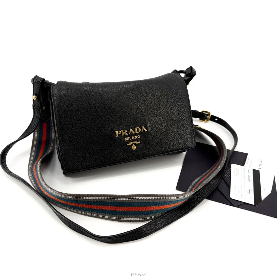 PRADA ����� ���ڷ� ���̳� �÷� ũ�ν��� 1BH031����� ���ڷ� ���̳� �÷� ũ�ν��� 1BH031